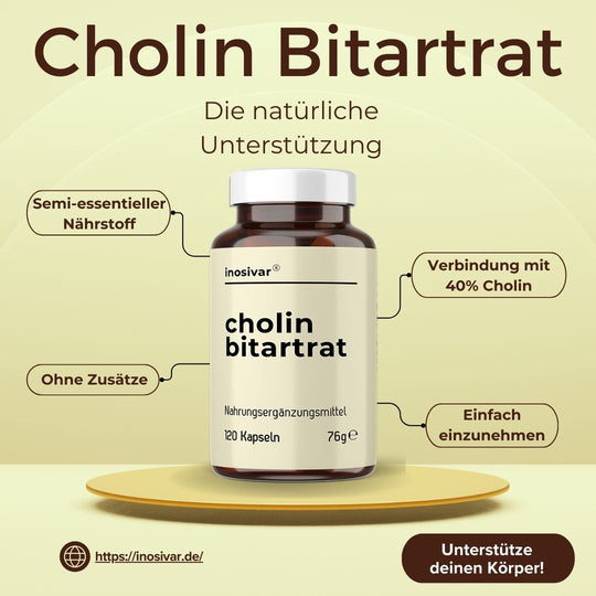 Cholin Bitartrat Kapseln