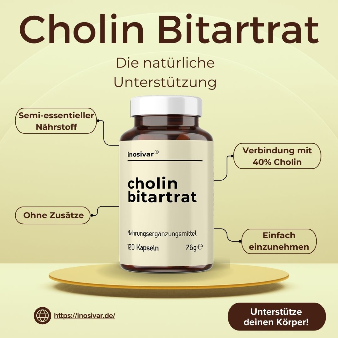 Cholin Bitartrat Kapseln