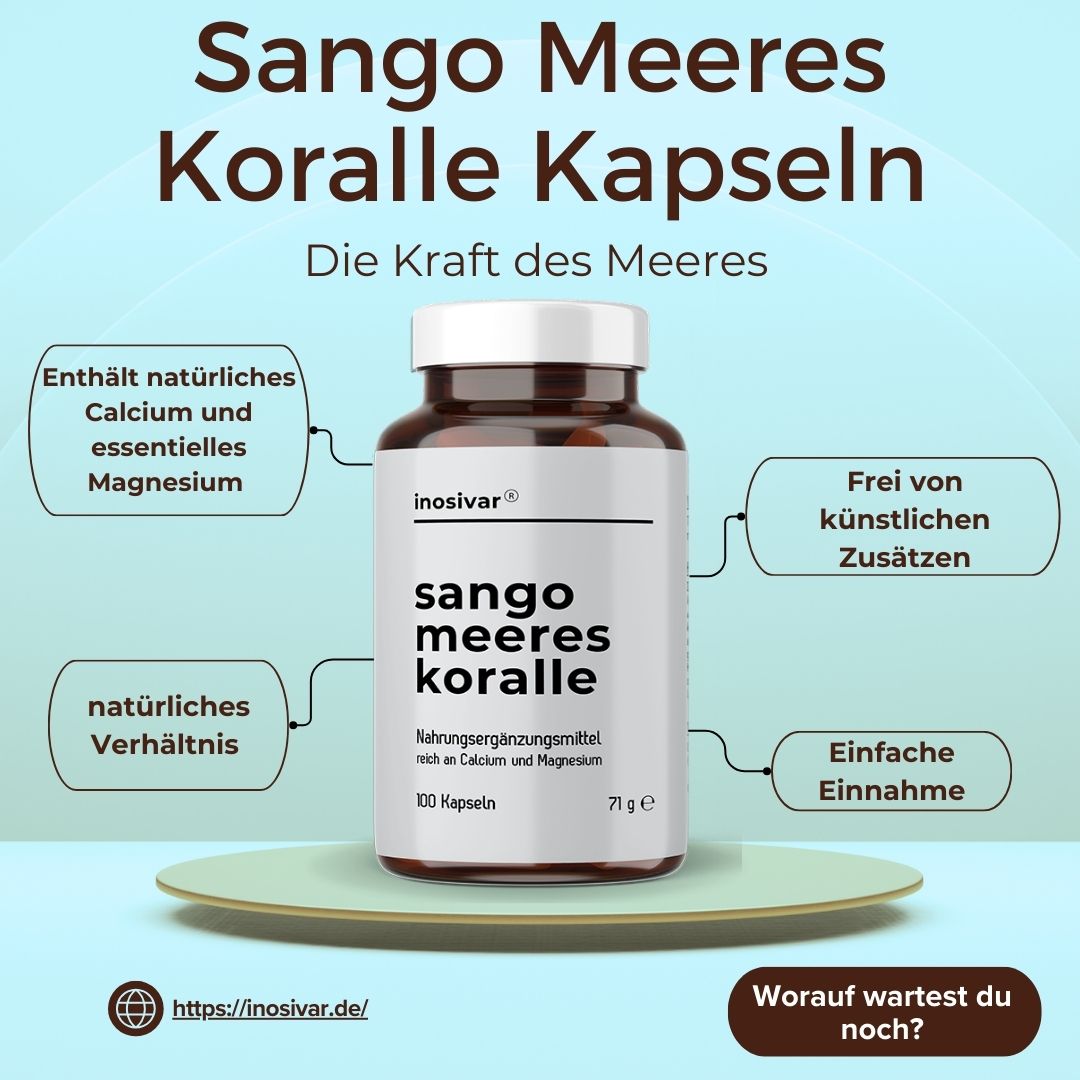 Sango Meeres Koralle Kapseln