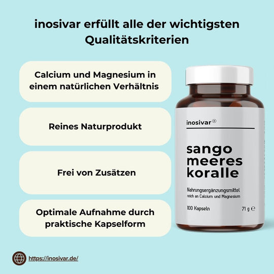 Sango Meeres Koralle Kapseln