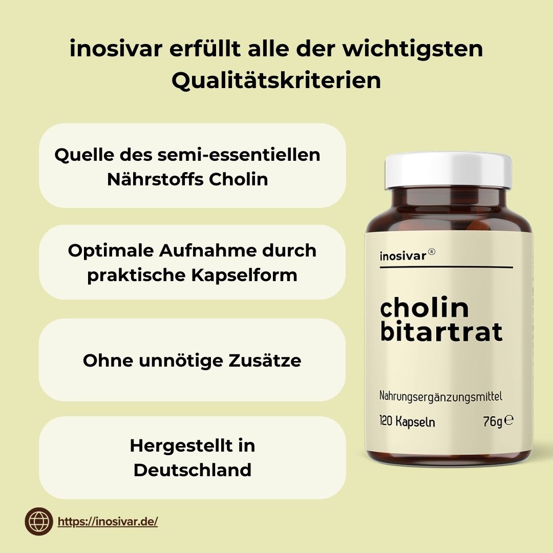Cholin Bitartrat Kapseln