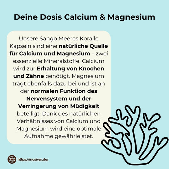 Sango Meeres Koralle Kapseln