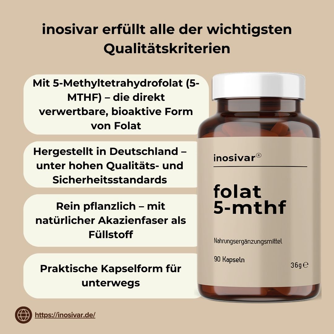 Folat (5-MTHF)- Kapseln