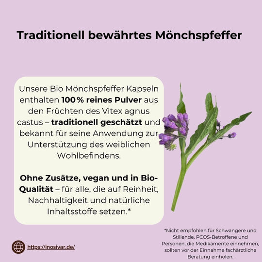 Organic Chasteberry Capsules