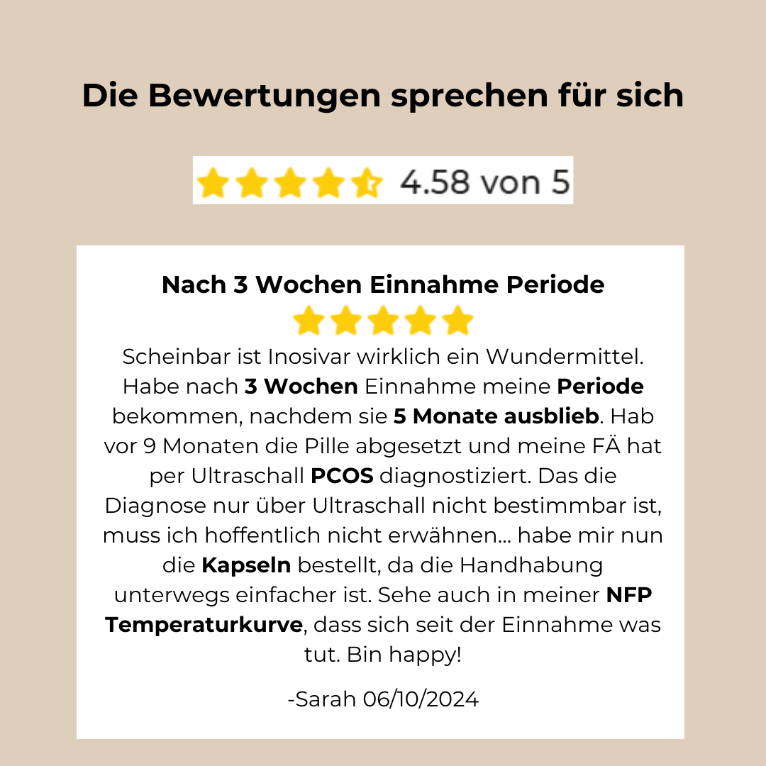 Myo- & D-chiro-Inositol - Kapseln - 30 Tage