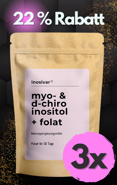 Black Weekend: Inosivar PLUS - Pulver - 3er Set - 90 Tage (inkl. Dosierlöffel)