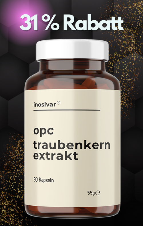 Black Weekend: OPC Traubenkernextrakt Kapseln