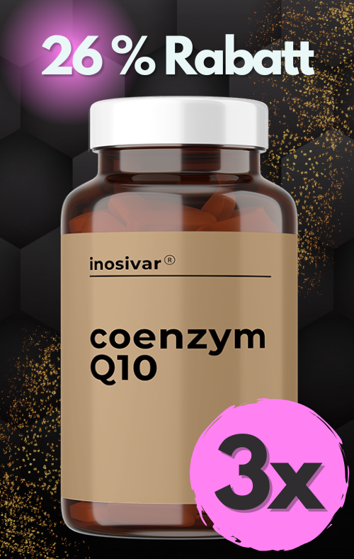 Black Weekend: Coenzym Q10 - Kapseln - 3er Sparset