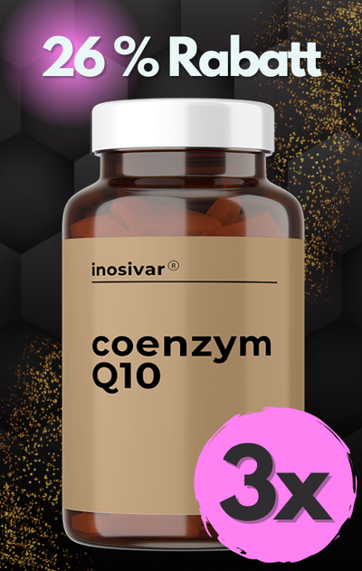 Black Weekend: Coenzym Q10 - Kapseln - 3er Sparset