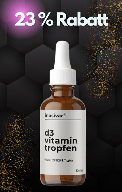 Black Weekend: Vitamin D3 - Tropfen - 1000 IE - 50ml