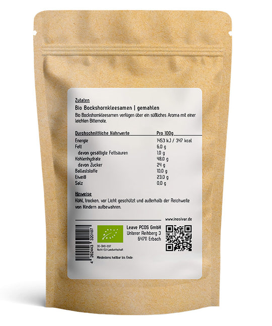 Bio Bockshornkleesamen gemahlen
