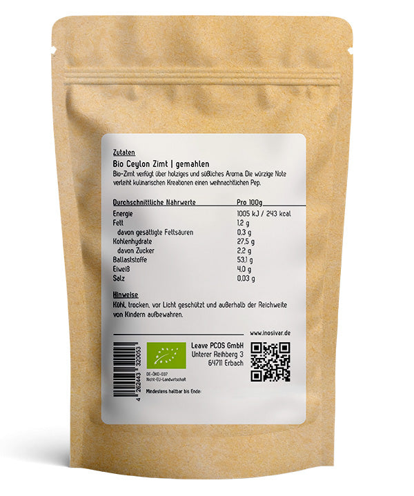 Organic Ceylon cinnamon powder 