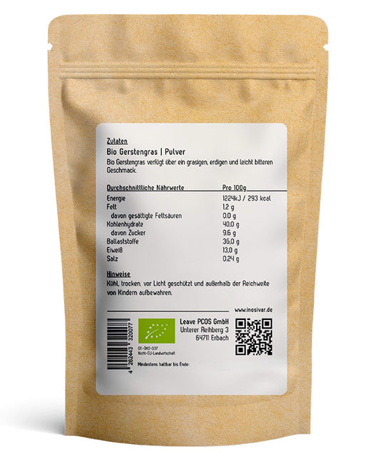 Organic Barley Grass Powder 
