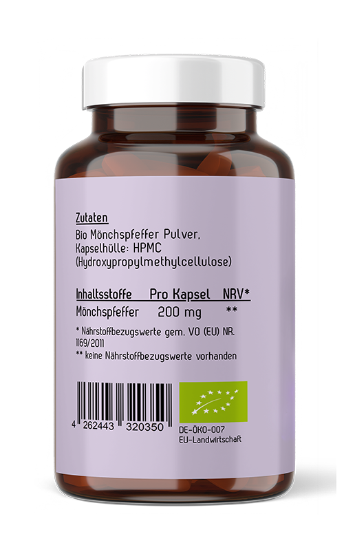 Organic Chasteberry Capsules