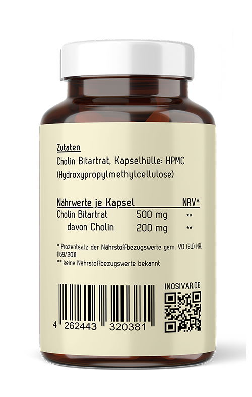 Cholin Bitartrat Kapseln