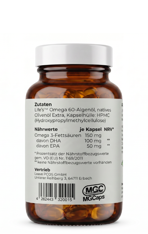 Omega 3 Kapseln vegan mit Algenöl