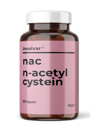 NAC - N-Acetyl-Cystein - Kapseln - (90 bis 180 Tage) – Inosivar