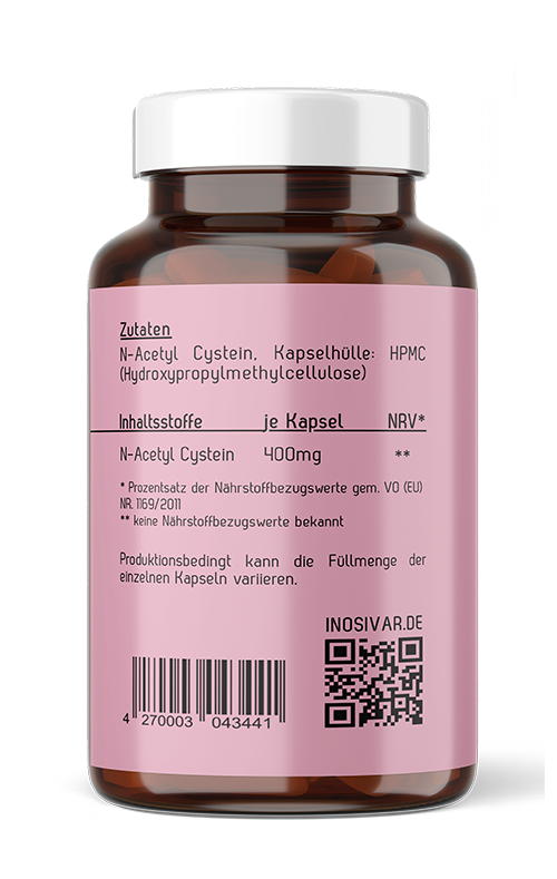 NAC - N-Acetyl-Cystein - Kapseln - (90 bis 180 Tage)