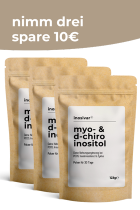 Inosivar - Pulver - 3er Sparset (90Tage) inkl. Dosierlöffel