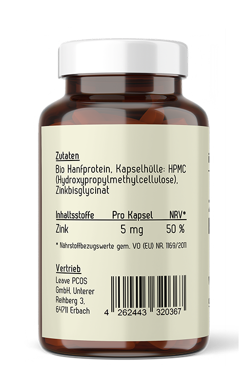 Zink Bisglycinat Kapseln