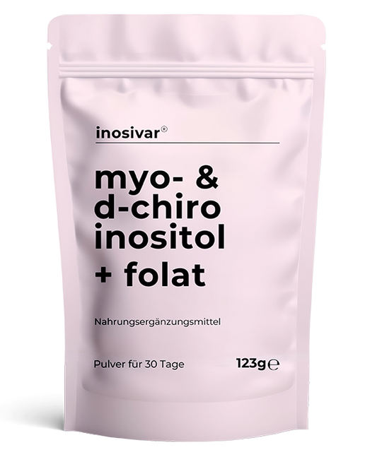 Myo- & D-chiro-Inositol + Folat - Pulver - 30 Tage (inkl. Dosierlöffel)