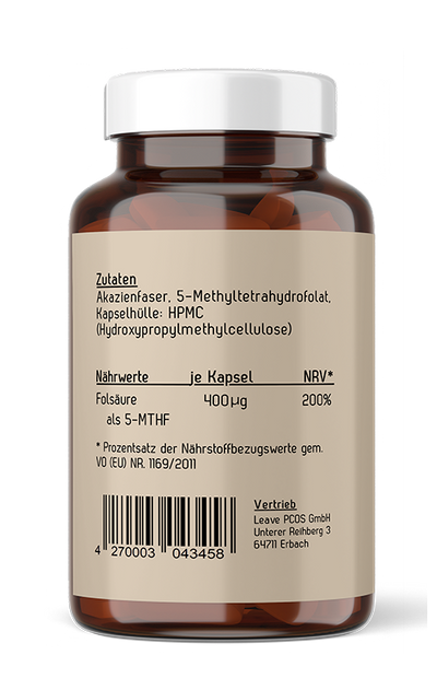 Folat (5-MTHF)- Kapseln