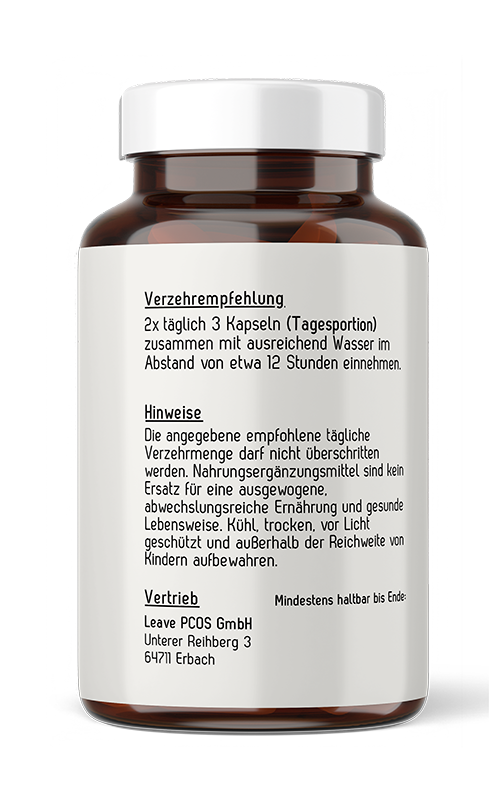 "Überall gut versorgt"-Bundle - Inositol - Pulver + Kapseln - 60 Tage (inkl. Dosierlöffel)
