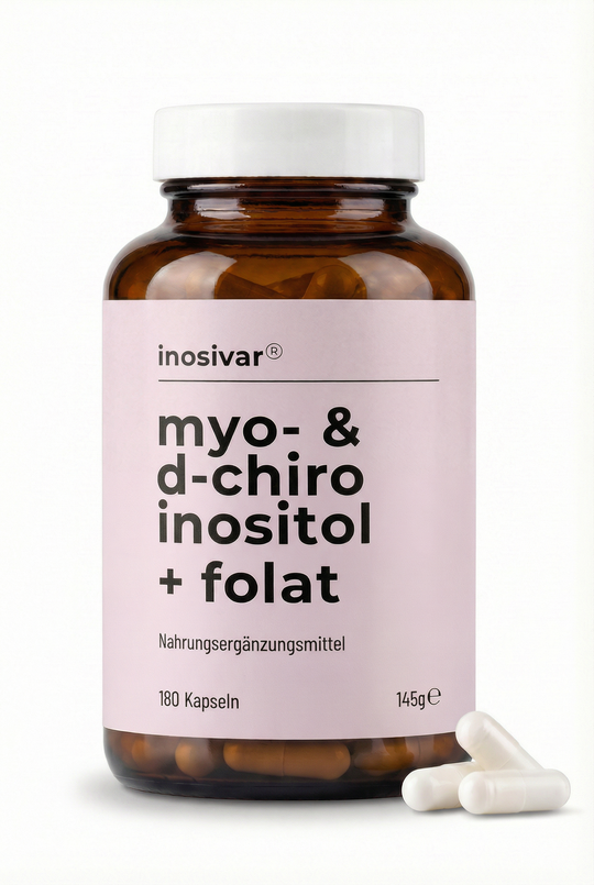 Myo- & D-Chiro-Inositol + Folat - Kapseln - 30 Tage